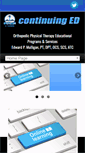 Mobile Screenshot of continuing-ed.cc